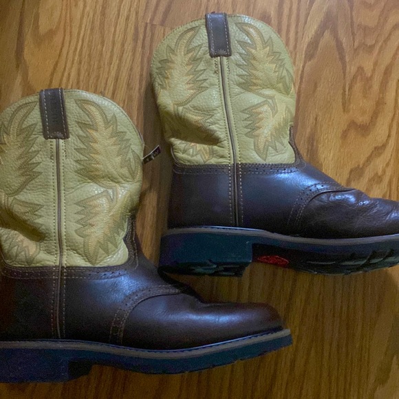 Justin Original Mens Superintendent Work Boot - Picture 1 of 4